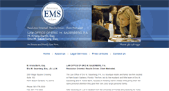 Desktop Screenshot of emsattorneys.com